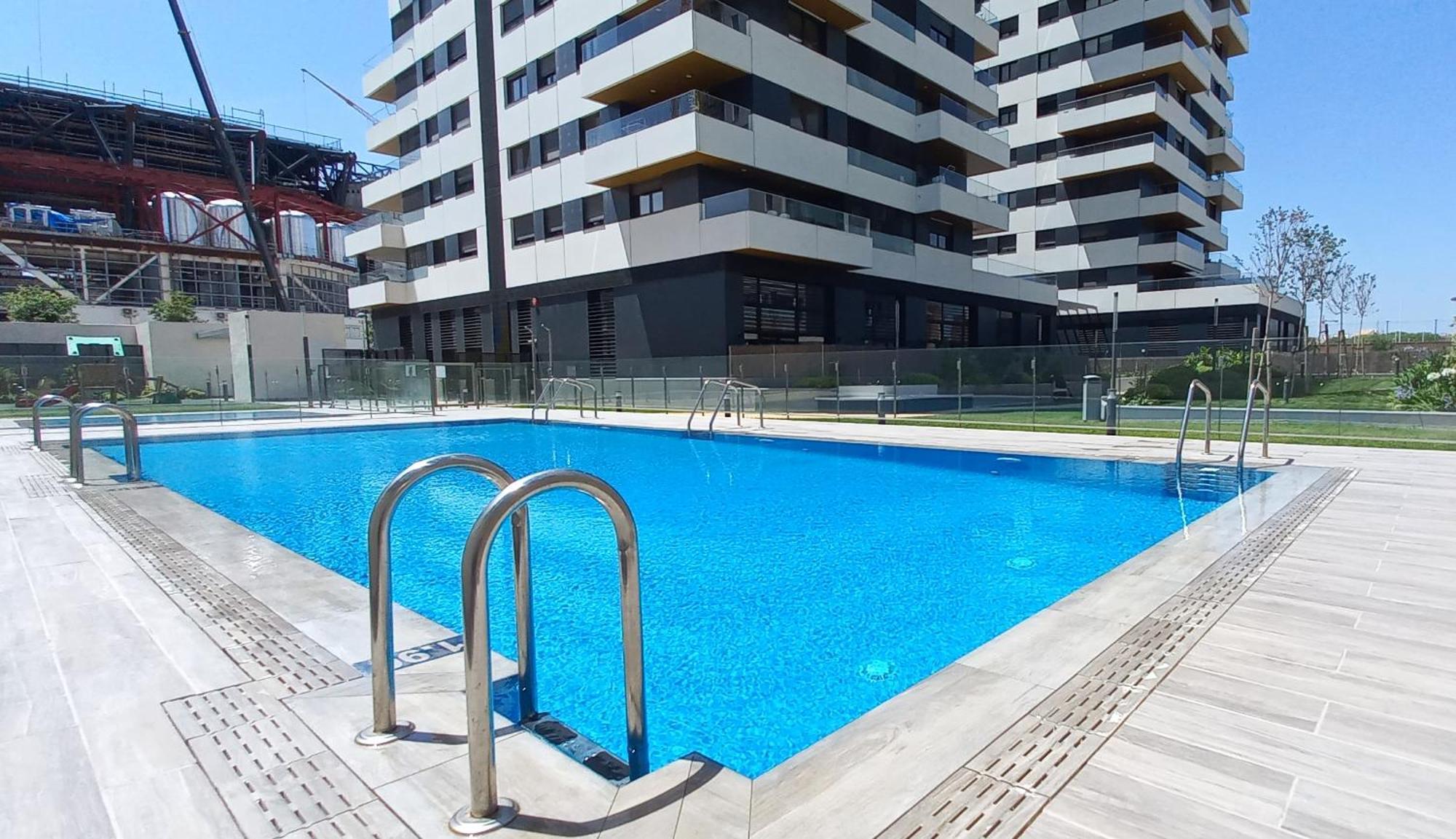 Espectacular Loft Piscina Y Terraza - Metro L10 - Las Ciencias - Ruzafa - Valencia Centro Zewnętrze zdjęcie