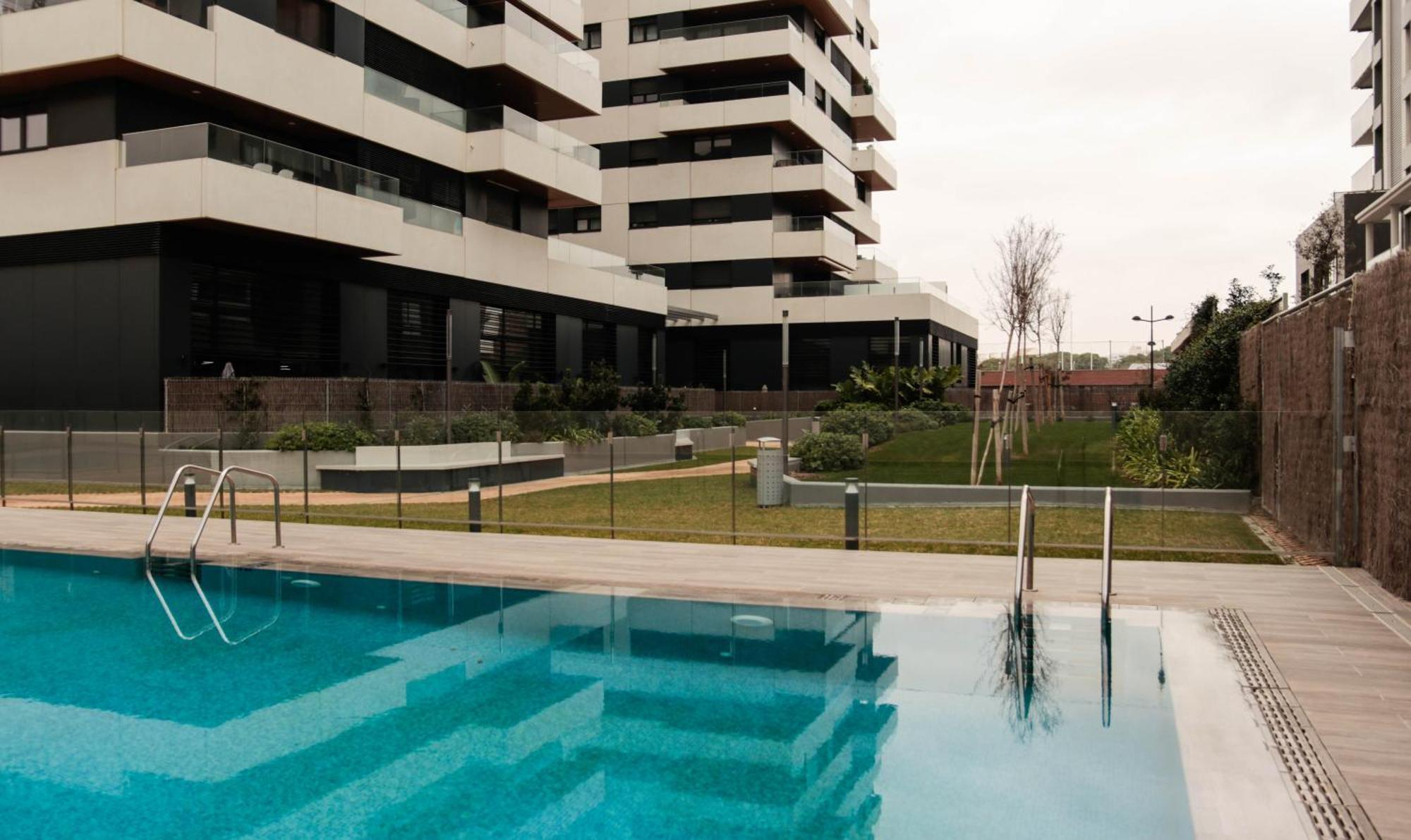 Espectacular Loft Piscina Y Terraza - Metro L10 - Las Ciencias - Ruzafa - Valencia Centro Zewnętrze zdjęcie